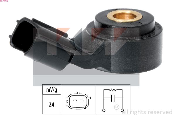 KW 457 018 - Knock Sensor car-mod.net