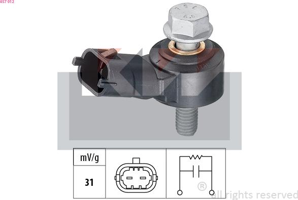 KW 457 012 - Knock Sensor car-mod.net