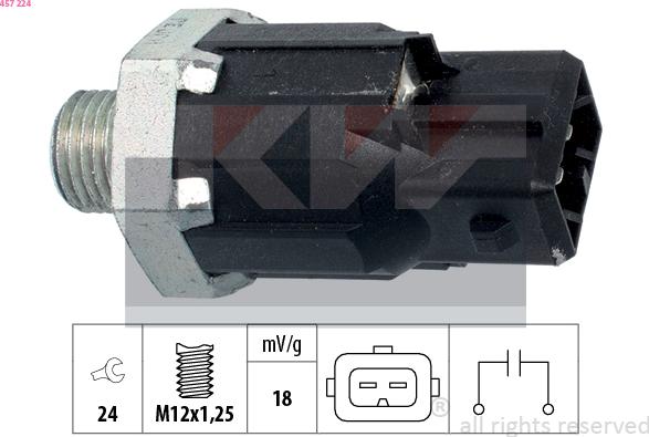 KW 457 224 - Knock Sensor car-mod.net