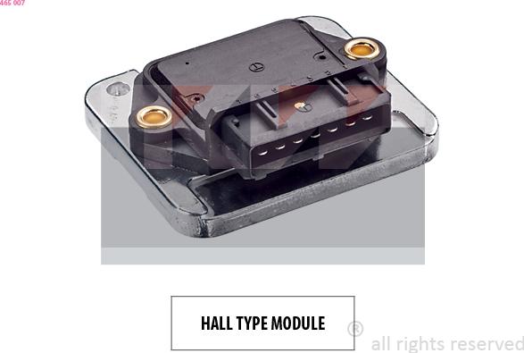 KW 465 007 - Switch Unit, ignition system car-mod.net