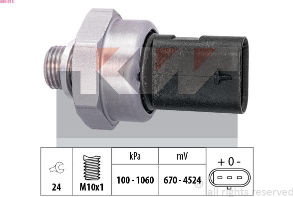 KW 480 015 - Sender Unit, oil pressure car-mod.net