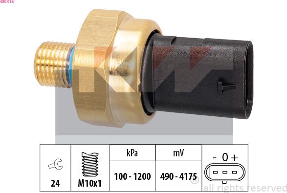KW 480 018 - Sender Unit, oil pressure car-mod.net