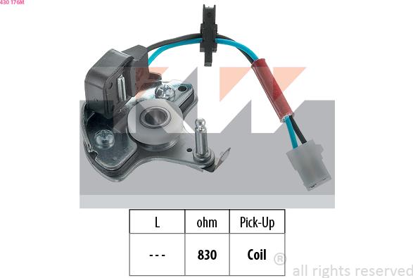 KW 430 176M - Sensor, ignition pulse car-mod.net