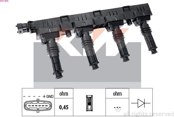 KW 470 400 - Ignition Coil car-mod.net