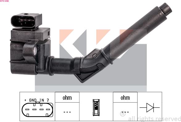KW 470 648 - Ignition Coil car-mod.net