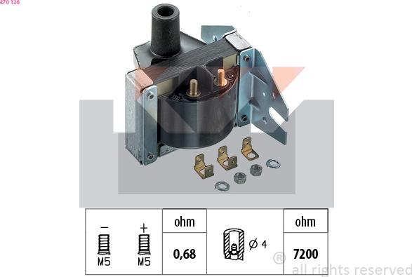 LEMARK CP486 - Ignition Coil car-mod.net