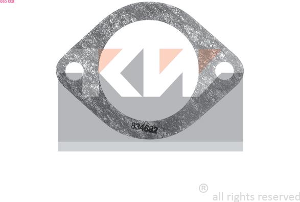 KW 590 558 - Gasket, thermostat car-mod.net