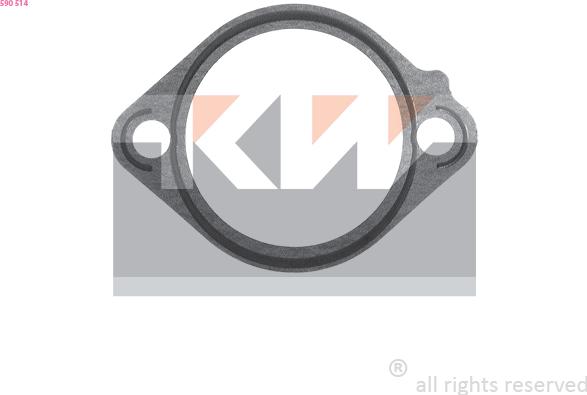 KW 590 514 - Gasket, thermostat car-mod.net