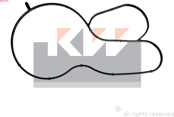 KW 590 723 - Gasket, thermostat car-mod.net