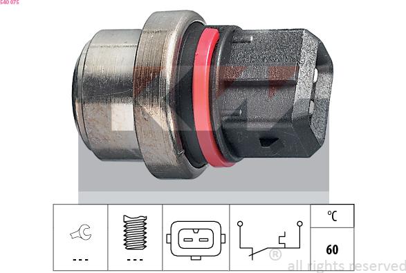 KW 540 075 - Coolant temperature Sensor car-mod.net