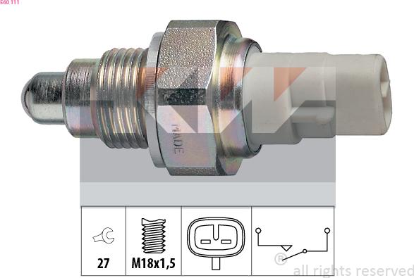 KW 560 111 - Reverse light Switch car-mod.net