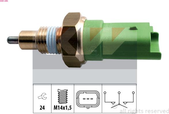 KW 560 245 - Reverse light Switch car-mod.net