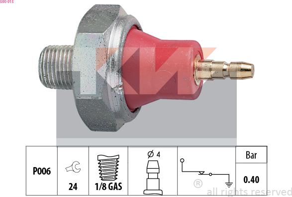 KW 500 015 - Sender Unit, oil pressure car-mod.net