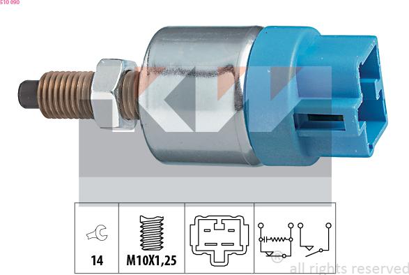 KW 510 090 - Brake Light Switch / Clutch car-mod.net