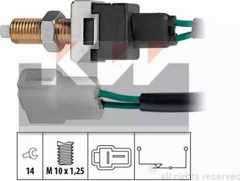 KW 510 022 - Brake Light Switch / Clutch car-mod.net