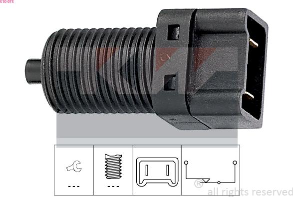 KW 510 075 - Brake Light Switch / Clutch car-mod.net