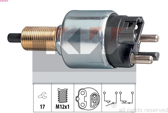 KW 510 073 - Brake Light Switch / Clutch car-mod.net