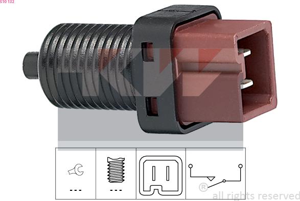 KW 510 132 - Brake Light Switch / Clutch car-mod.net