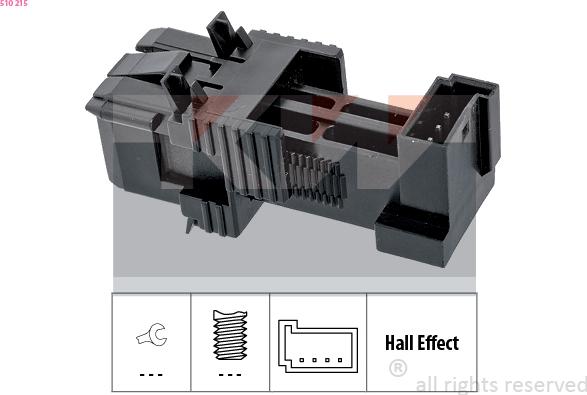 KW 510 215 - Brake Light Switch / Clutch car-mod.net