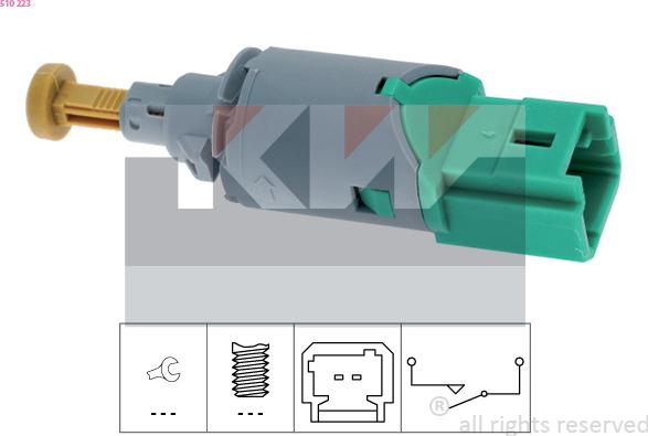KW 510 223 - Brake Light Switch / Clutch car-mod.net