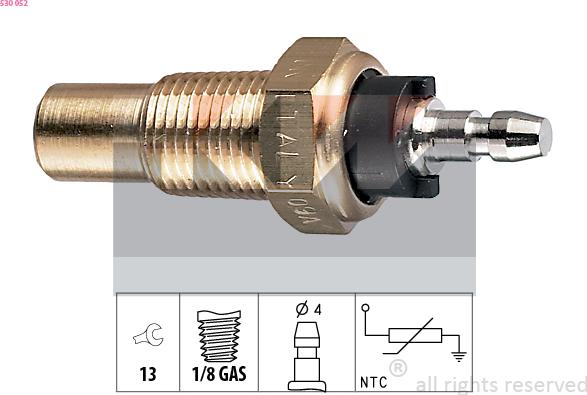 KW 530 052 - Coolant temperature Sensor car-mod.net