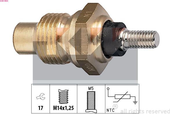 KW 530 003 - Coolant temperature Sensor car-mod.net