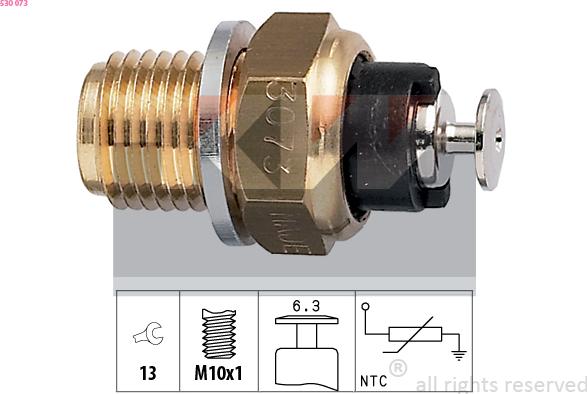 KW 530 073 - Sensor, oil temperature car-mod.net