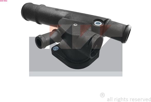 KW 660 002 - Coolant Flange car-mod.net