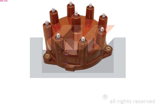 KW 806 239 - Distributor Cap car-mod.net