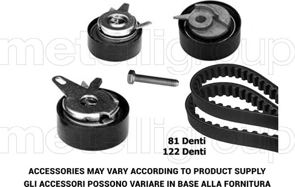 KWP TW050 - Timing Belt Set car-mod.net