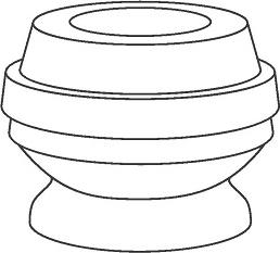 KYB 910222 - Rubber Buffer, suspension car-mod.net