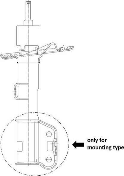 KYB 3358032 - Shock Absorber car-mod.net
