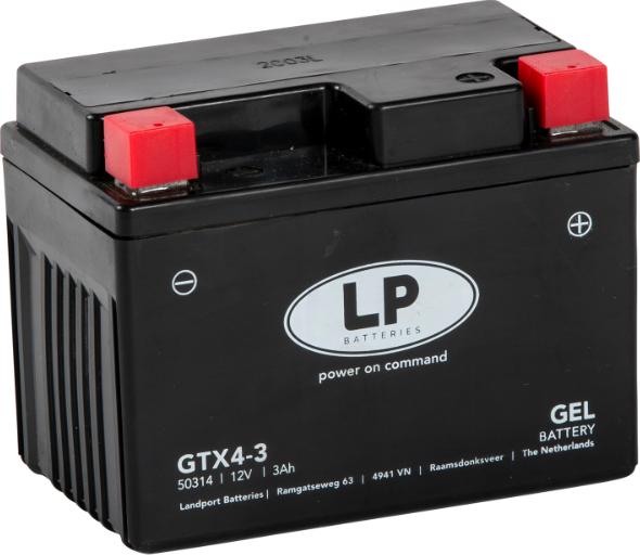 LandportBV MG LTX4-3 - Starter Battery car-mod.net