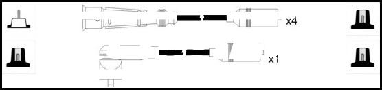 LEMARK HOES446 - Ignition Cable Kit car-mod.net