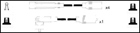 LEMARK HOES1206 - Ignition Cable Kit car-mod.net
