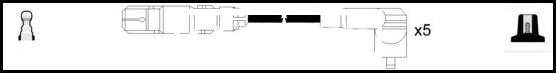 LEMARK HOES889 - Ignition Cable Kit car-mod.net