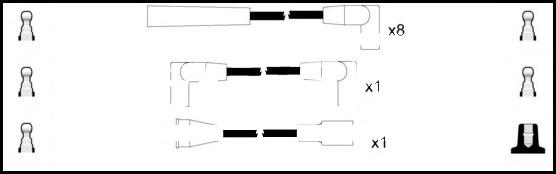 LEMARK HOES371 - Ignition Cable Kit car-mod.net