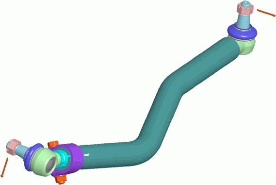 Lemförder 38663 01 - Centre Rod Assembly car-mod.net