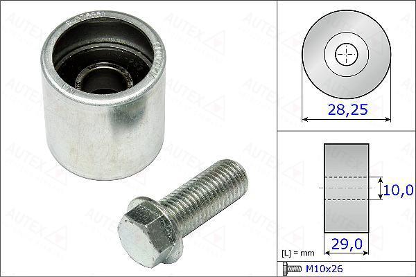 LEX NP-1902 - Deflection / Guide Pulley, timing belt car-mod.net