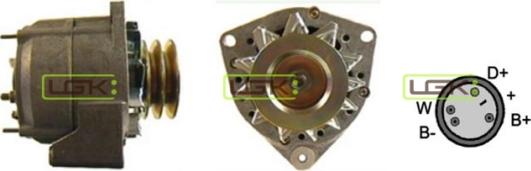 LGK 440480 - Alternator car-mod.net