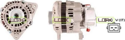 LGK 441464 - Alternator car-mod.net