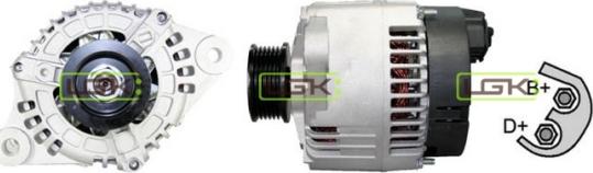 LGK 441370 - Alternator car-mod.net