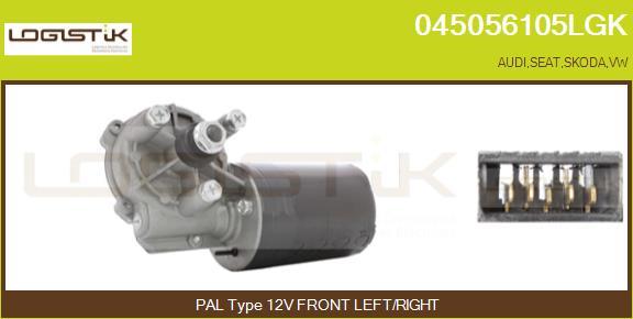 LGK 045056105LGK - Wiper Motor car-mod.net