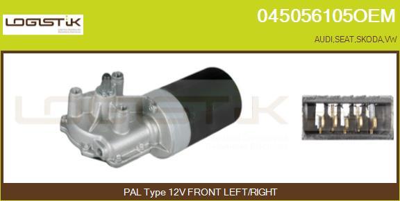 LGK 045056105OEM - Wiper Motor car-mod.net