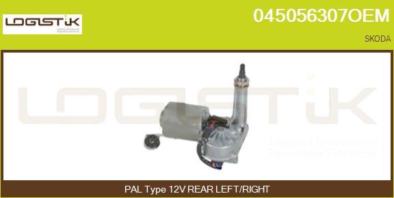 LGK 045056307OEM - Wiper Motor car-mod.net