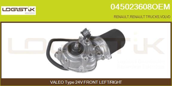 LGK 045023608OEM - Wiper Motor car-mod.net