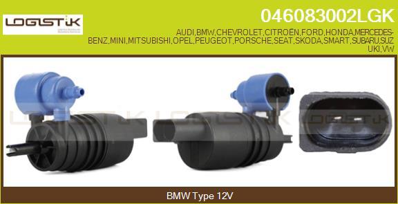 LGK 046083002LGK - Water Pump, window cleaning car-mod.net