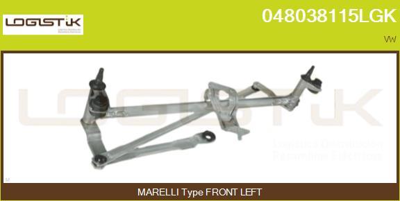 LGK 048038115LGK - Wiper Linkage car-mod.net