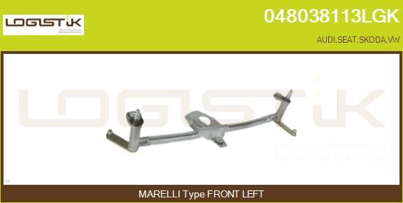 LGK 048038113LGK - Wiper Linkage car-mod.net