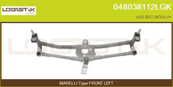 LGK 048038112LGK - Wiper Linkage car-mod.net